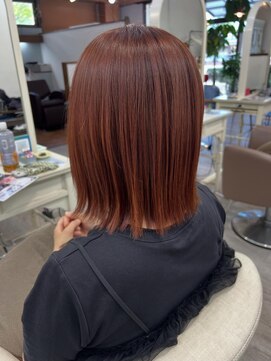 レミエ(lemie) アプリコットオレンジ/脱白髪染め