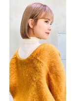 ケイト(kate)&nbsp;【kate 大宮】ミルクティーベージュ×丸みボブ