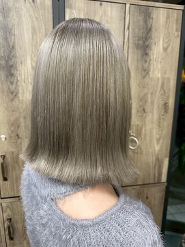 ジルブラン 土浦(JIL BLAN) ハイライトバレイヤージュダブルカラーケアブリーチ20代30代