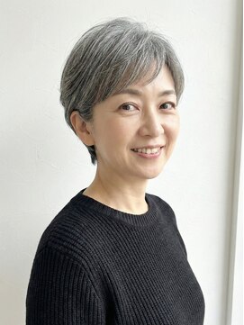 AND 夙川【3月5日 NEW OPEN（予定）】 グレイヘア/グレーヘア/ミセスショート/似合わせカット