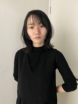 エンリッチヘア(enrich hair) ミディアム くびれ フェイスレイヤー