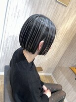 マロウ(marou) デザインカラー×ボブ