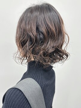 ラウンジ モリオ イケブクロ(Lounge MORIO Ikebukuro) ＊外ハネボブゆるふわパーマボブ大人ボブ顎ラインボブ30代40代