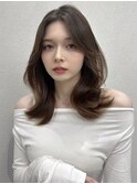 髪質改善*外ハネ小顔レイヤーミディ*美髪【Zina川崎西口】