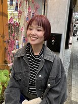 ラプト(rapt) ピンクのマッシュショート