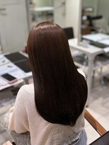 フォルテ 横浜店(FORTE) ダークパープル/ミルクブラウン/縮毛矯正/髪質改善/ブラウン