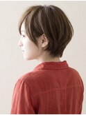 ひし形ショートボブ/ショートヘア/30代/40代/50代/表参道