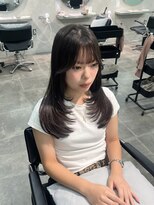 ジーニー 千葉(GENiE)&nbsp;韓国レイヤーカット/顔周り/ダークブラウン/山本うらら