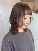 ルトワフクロマチ(Lutowa Fukuromachi)&nbsp;ハッシュカット/グレージュ/デザインカラー/袋町・本道