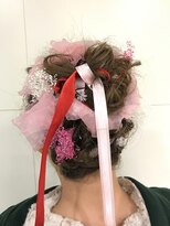 スパーク ヘアアンドフェイス(Spark HAIR&FACE)&nbsp;２０１７成人式UPスタイル！