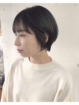 リッカ(RICCA)&nbsp;ストレートパーマでも柔らか質感のシ大人ョート