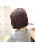 【MICHI 富田店 古作 蓮】ミニボブ＆ピンクラベンダー