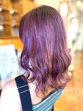 クララ スギタ(CLALA Sugita) ピンクパープル/ラベンダー/ブリーチ