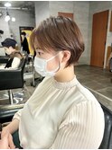 20代30代40代◎小顔骨格矯正ショート【麻生/札幌ショート/白髪】