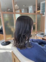 アドラーブル 長岡リップス旭岡店(adorable)&nbsp;艶髪☆アッシュグレージュ×外ハネミディ 20代30代