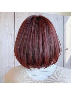 ヘアーリゾートノーブル(Hair Resort Noble) ブリーチなしチェリーピンク