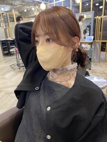 結んでも可愛い後れ毛カット