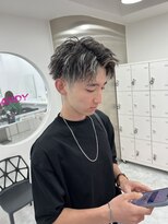 キャンディ 横浜(CANDY)&nbsp;ショートアップバング/白メッシュ