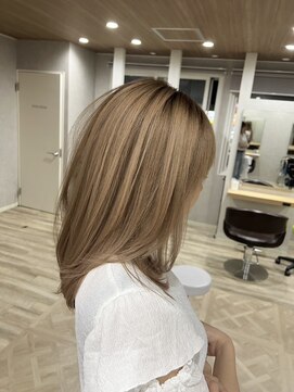 アラ サッポロ アサブ(ala sapporo asabu) 【ALA】ブリーチベージュスタイル☆