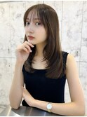 韓国風前髪×レイヤーカット【新宿/前髪/レイヤーカット】