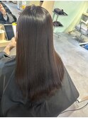 髪質改善 縮毛矯正 ストレート