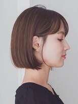 ガーデンヨコハマエスト(GARDEN YOKOHAMA est)&nbsp;大人ボブ似合わせカットイメチェングレージュフルバング