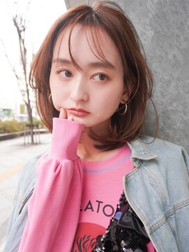 ノラ ウメダ(NORA UMEDA) 【高木】レイヤーカット顔周りカットレイヤーウルフカット