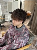 波巻きパーマ/波巻きスパイラルパーマ/ツイスト/眉毛
