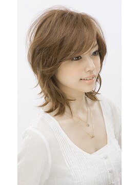 アニュー エアー(anew aeir) ミディアムウルフハイレイヤー