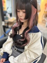 ラフ 難波店(LAFF) #黒髪#ボブルフ#ネビージュ#小顔#ワンレン