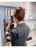 カチモリヘアアレンジ