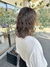 【平日限定】カット+クリープパーマ ￥15180→￥10620