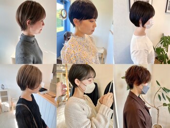 ユニカ 宇都宮(yunica)の写真/骨格や髪質を見極めて、どこから見ても360°オシャレに決まるショートヘアを叶えます♪