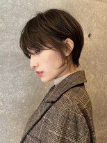 ロンドアンメゾン 原宿(Lond un Maison.)&nbsp;イメチェン外ハネボブ美髪ワイドバングレイヤーショート/原宿