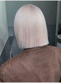 ボブミディアムショート美髪おくれ毛_ba550811