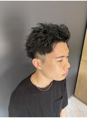 メンズスパイキーショート