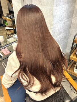 キャラ シャローネ 池袋(Chara Chalone) アプリコットブラウン/ブリーチ無し【岸雄一】