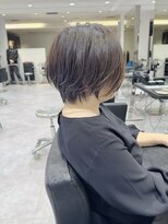 30代/40代/50代/白髪ぼかし/白髪染め/ショート/ハイライト/井川