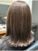 切りっぱなしひし形ボブ