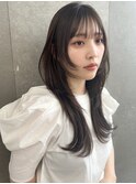 ミニウルフ髪質改善縮毛矯正酸性ストレートレイヤーカット/大宮