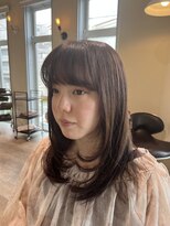 ルシアス(Luciaz)&nbsp;レディース,レイヤースタイル×グレージュカラー