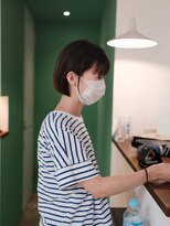 アナンダ(ananda) ミニボブ＋グレーカラー