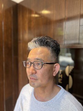 ザバーバーアドレス 代官山(THE BARBER) 宮城リョータ風パーマ    代官山/フェード/メンズカット