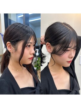 メラク(Merak) 《渋谷/表参道》小顔見えNo.1！垢抜ける顔まわりレイヤーカット