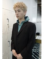 ソーレ(sole) ハイトーンスパイキーショートルーズショートメンズカット