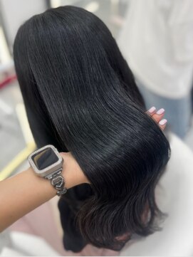 ラルム 新宿(LARME SHINJUKU) ☆黒染めなし×ナチュラルブラック☆髪質改善/韓国へア