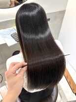 エン バイ ユアーズヘア 銀座店(eN° by youres hair) 縮毛矯正 地毛風ストレート 髪質改善カラー ベージュブラウン