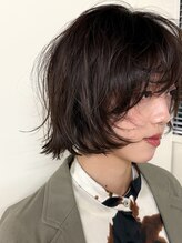 脱白髪染○ハイライトより色味を楽しめる明るめナチュラルカラー/長く続けていけるシングルカラー