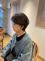 ユウヘアー 石川橋店(U Hair)&nbsp;耳掛け毛流れショート