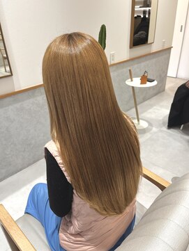 レンジヘアー(lange hair) ベージュ【鈴鹿/ミルクティーベージュ/髪質改善】